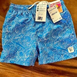 Nordstrom Blue Wave Swim Trunks